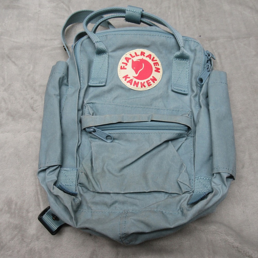 Fjallraven Kanken Backpack Kids Blue School‎ Bag Daypack Multi Pocket Vietnam